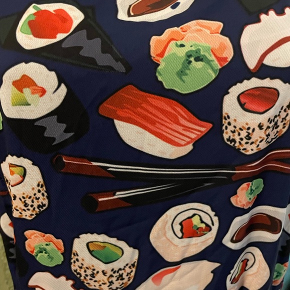 Sushi dress Sleeveless Belted Dress with Circle Skirt NWT - Picture 6 of 9